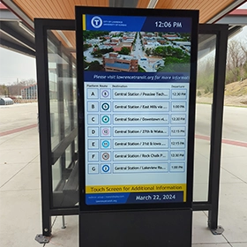 Lawrence Transit Digital Signage